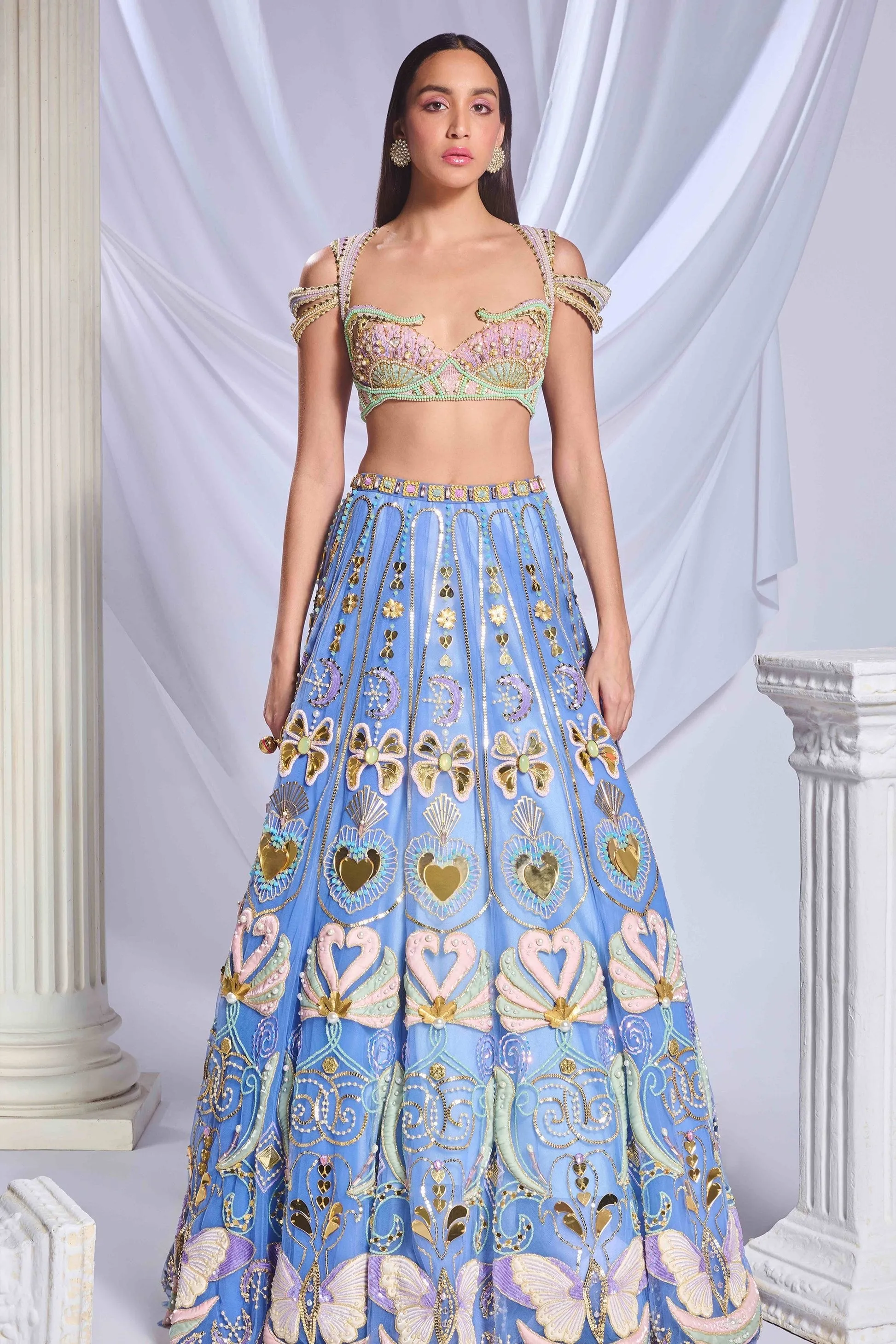 Once In A Blue Moon Lehenga Set
