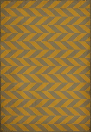 Pattern 06 "Artemis" Vinyl Floorcloth - Spicher & Co.