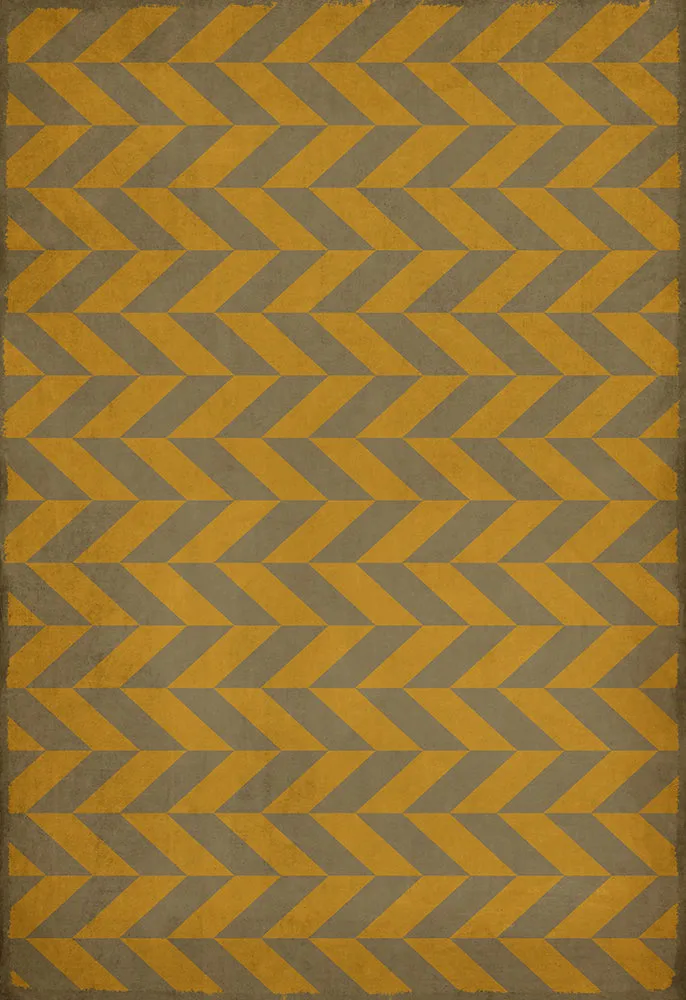Pattern 06 "Artemis" Vinyl Floorcloth - Spicher & Co.