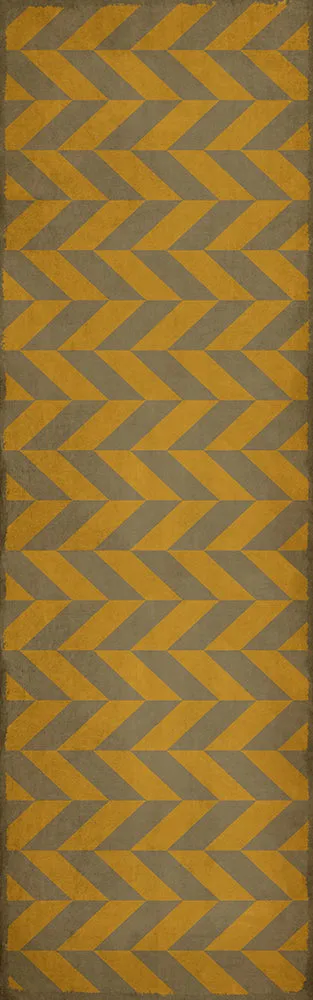 Pattern 06 "Artemis" Vinyl Floorcloth - Spicher & Co.