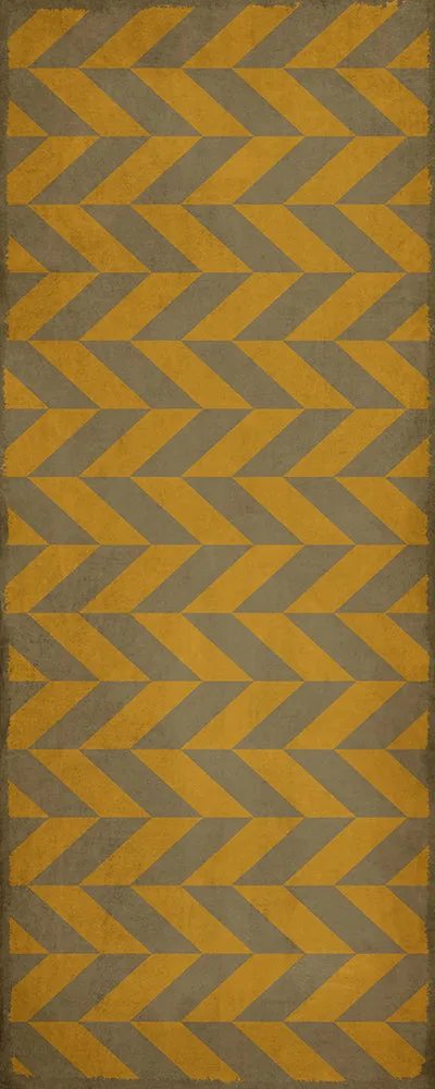 Pattern 06 "Artemis" Vinyl Floorcloth - Spicher & Co.