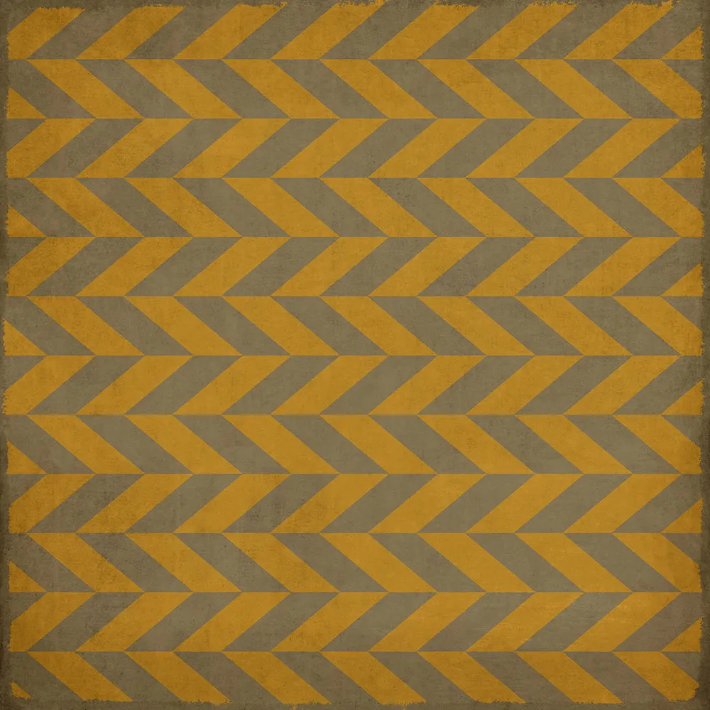 Pattern 06 "Artemis" Vinyl Floorcloth - Spicher & Co.