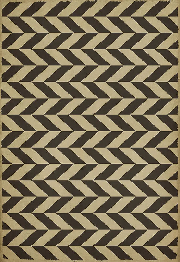 Pattern 06 "Vulcan" Vinyl Floorcloth - Spicher & Co.