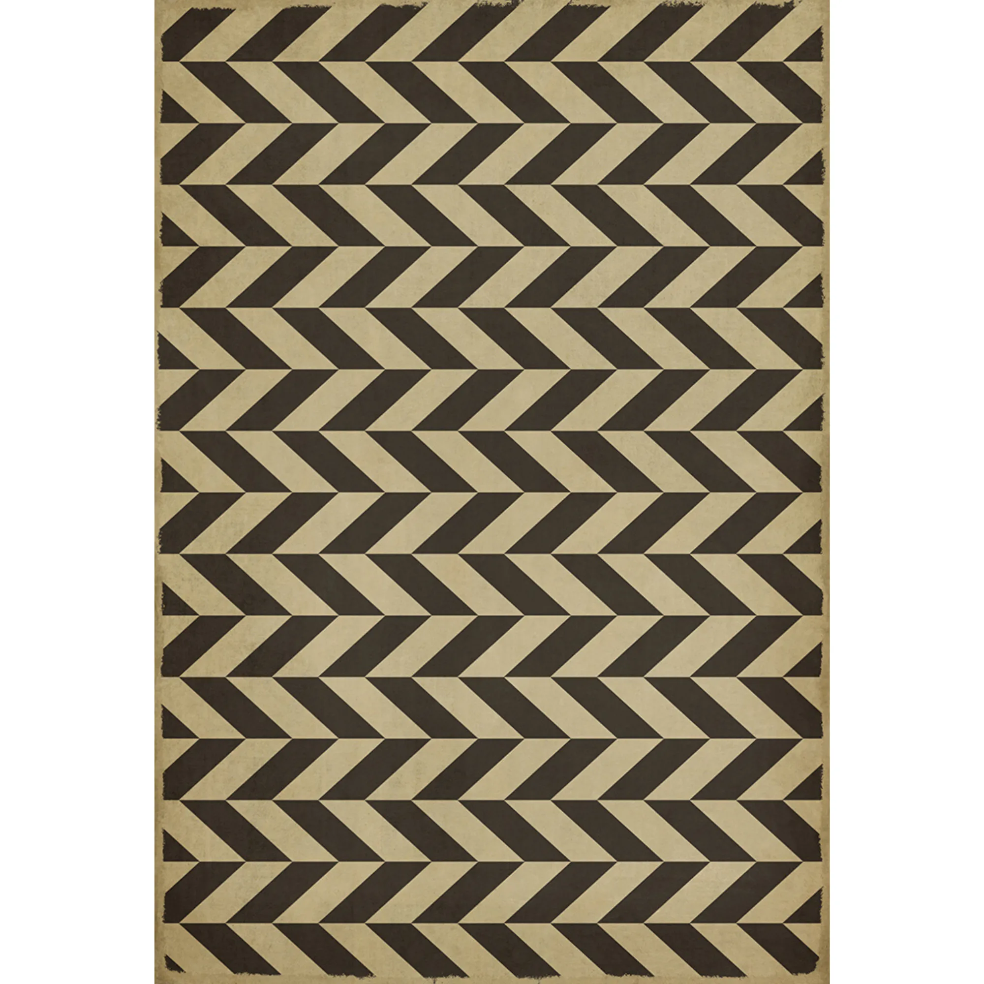Pattern 06 "Vulcan" Vinyl Floorcloth - Spicher & Co.