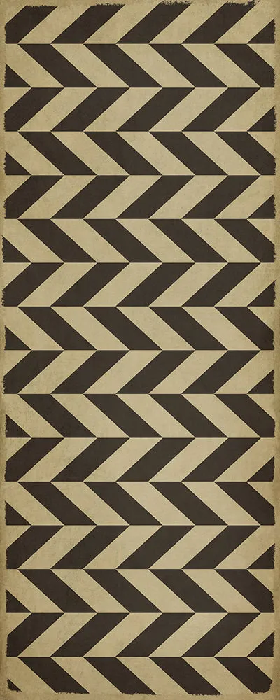 Pattern 06 "Vulcan" Vinyl Floorcloth - Spicher & Co.