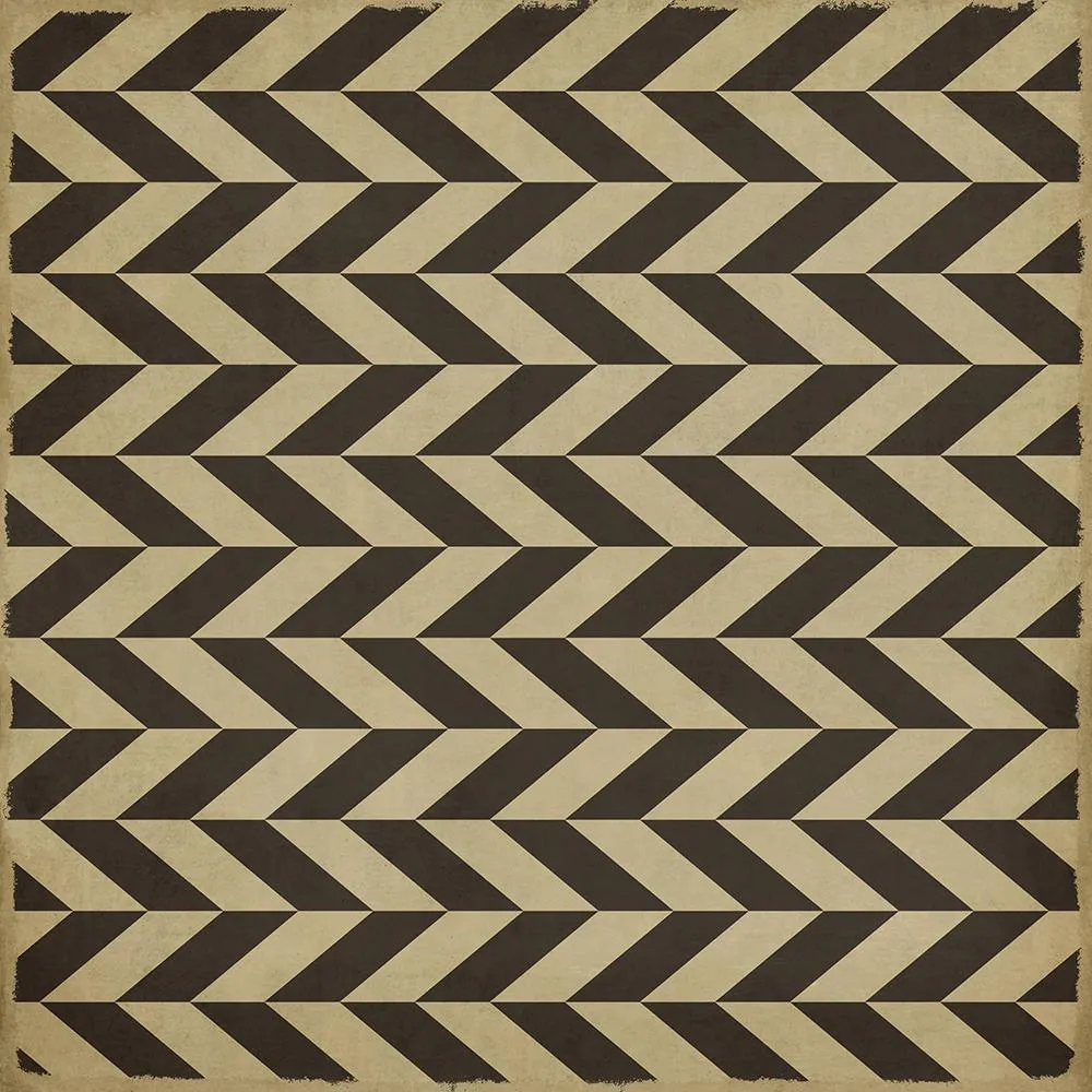 Pattern 06 "Vulcan" Vinyl Floorcloth - Spicher & Co.