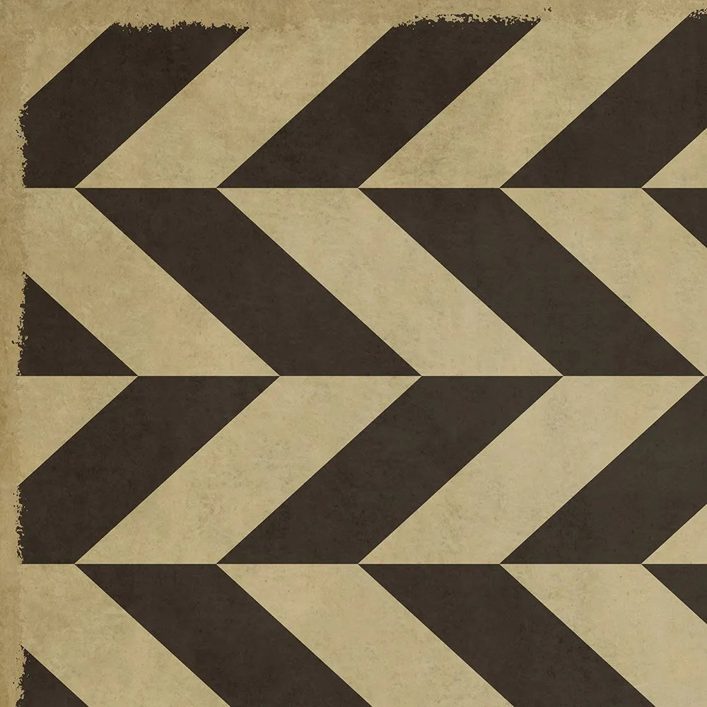 Pattern 06 "Vulcan" Vinyl Floorcloth - Spicher & Co.