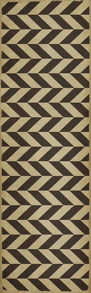 Pattern 06 "Vulcan" Vinyl Floorcloth - Spicher & Co.
