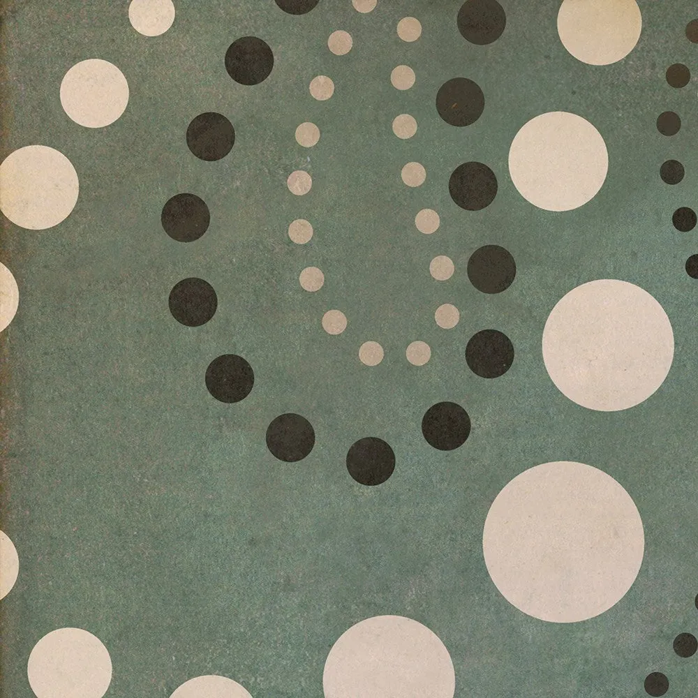 Pattern 12 "Hocus Pocus" Vinyl Floorcloth - Spicher & Co.