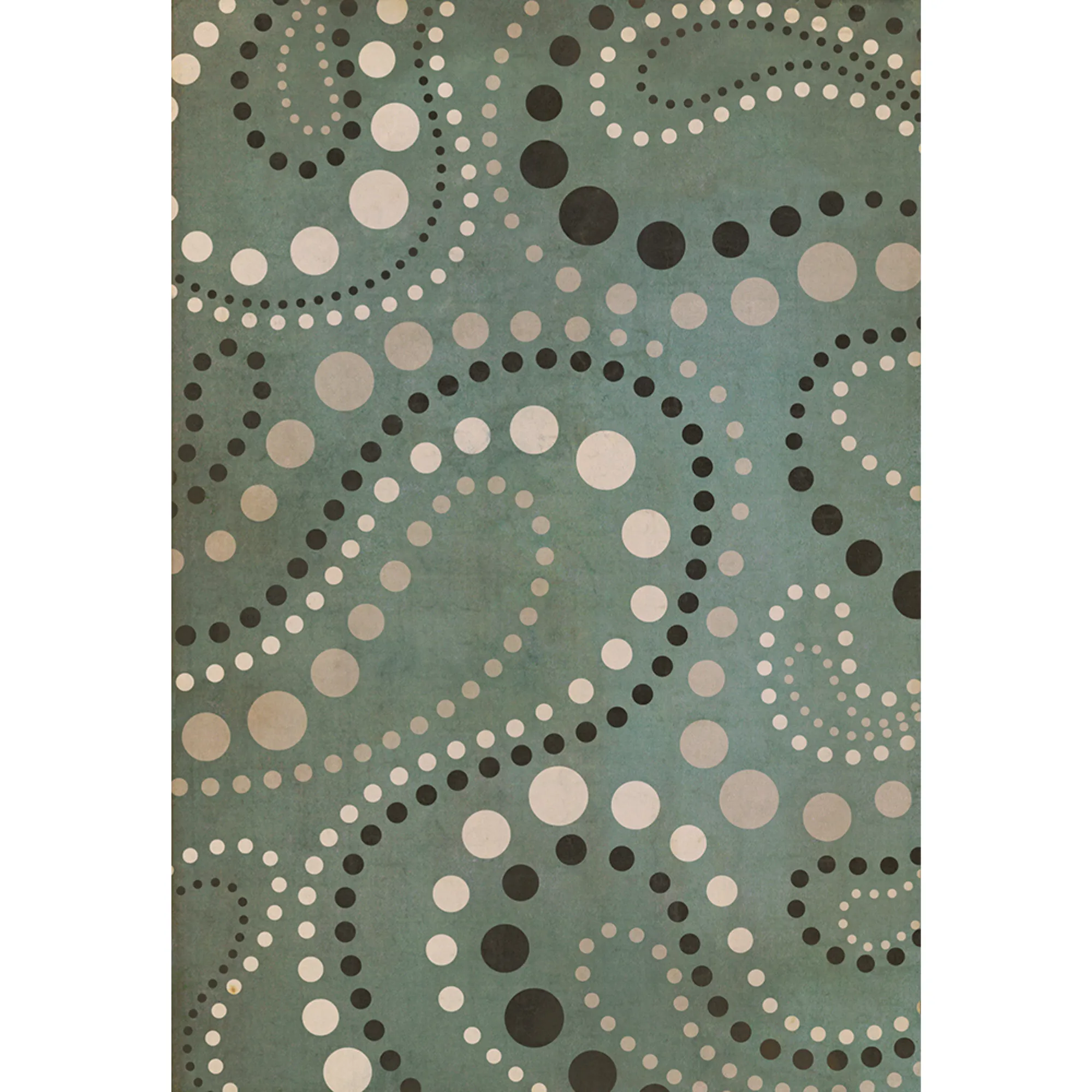 Pattern 12 "Hocus Pocus" Vinyl Floorcloth - Spicher & Co.