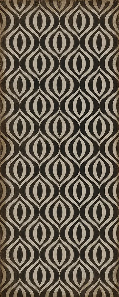 Pattern 15 "Istanbul" Vinyl Floorcloth - Spicher & Co.