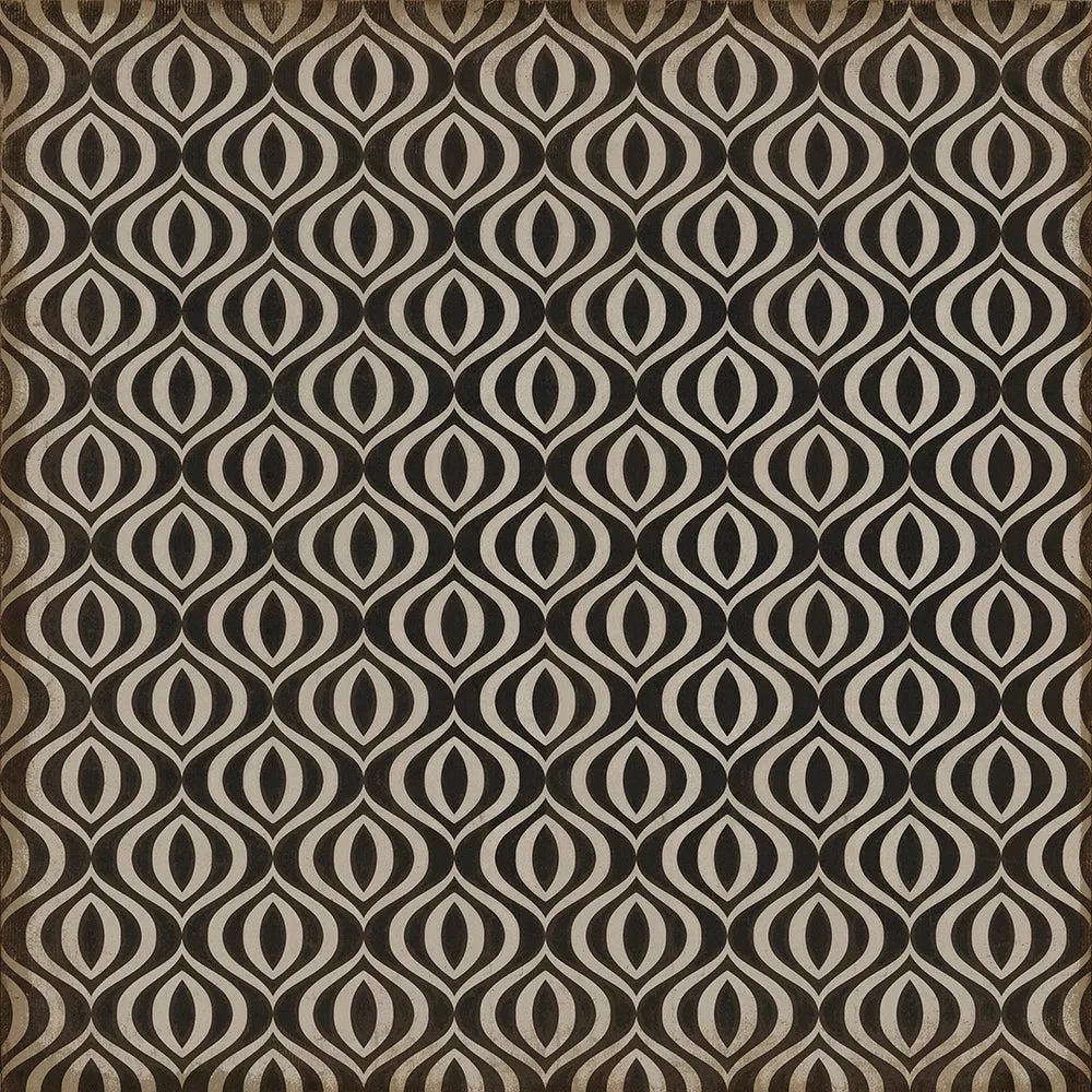 Pattern 15 "Istanbul" Vinyl Floorcloth - Spicher & Co.