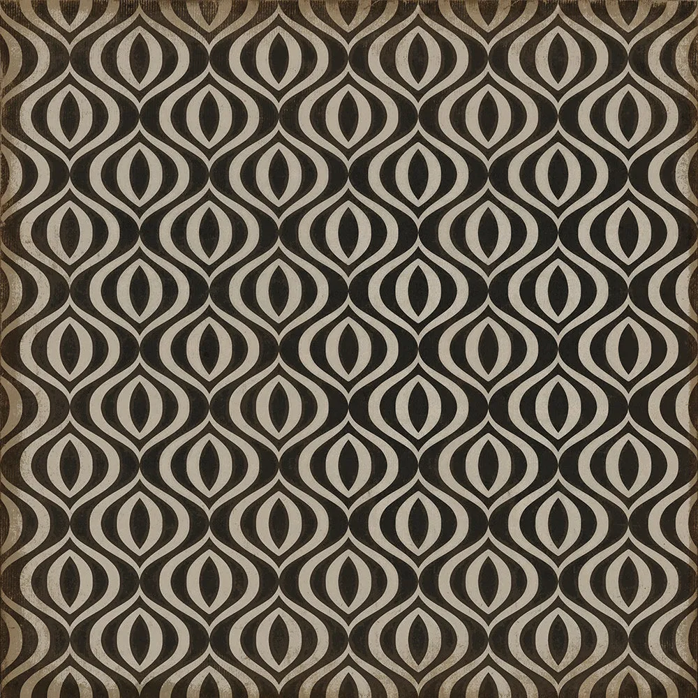 Pattern 15 "Istanbul" Vinyl Floorcloth - Spicher & Co.