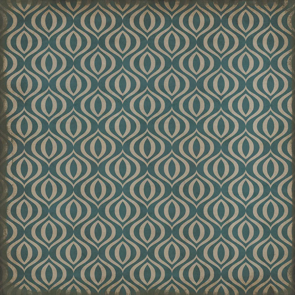 Pattern 15 "Lithium" Vinyl Floorcloth - Spicher & Co.
