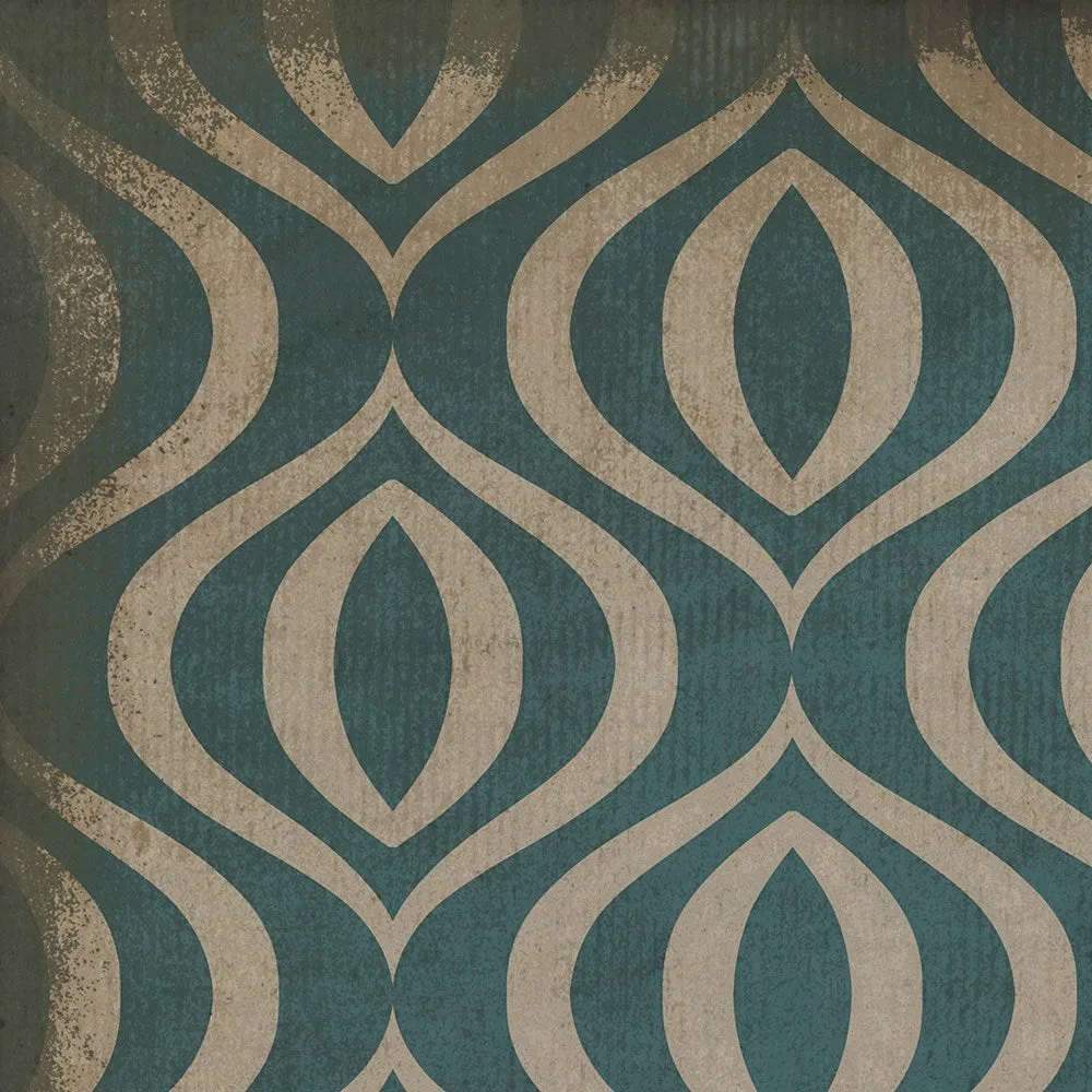 Pattern 15 "Lithium" Vinyl Floorcloth - Spicher & Co.