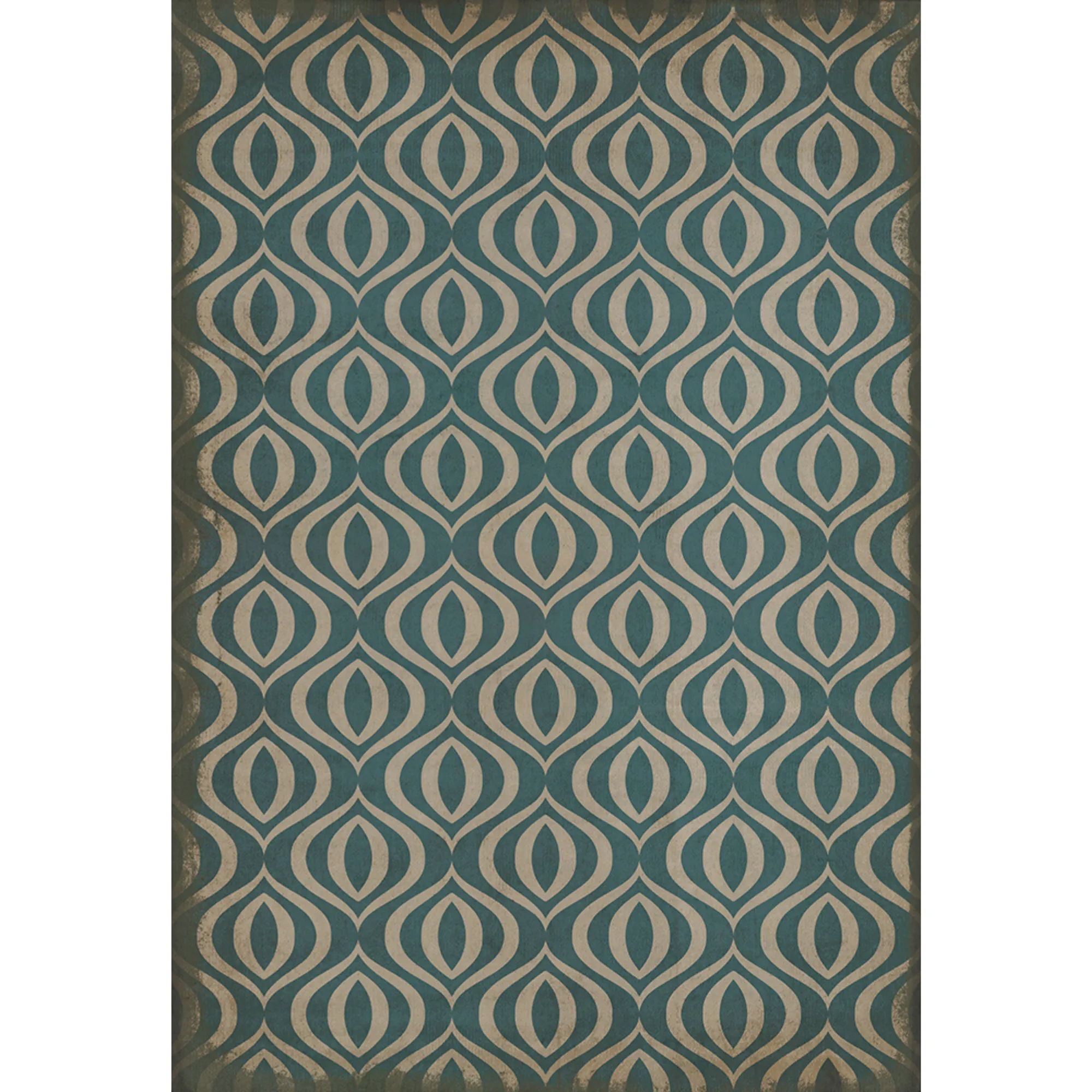 Pattern 15 "Lithium" Vinyl Floorcloth - Spicher & Co.