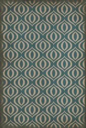 Pattern 15 "Lithium" Vinyl Floorcloth - Spicher & Co.