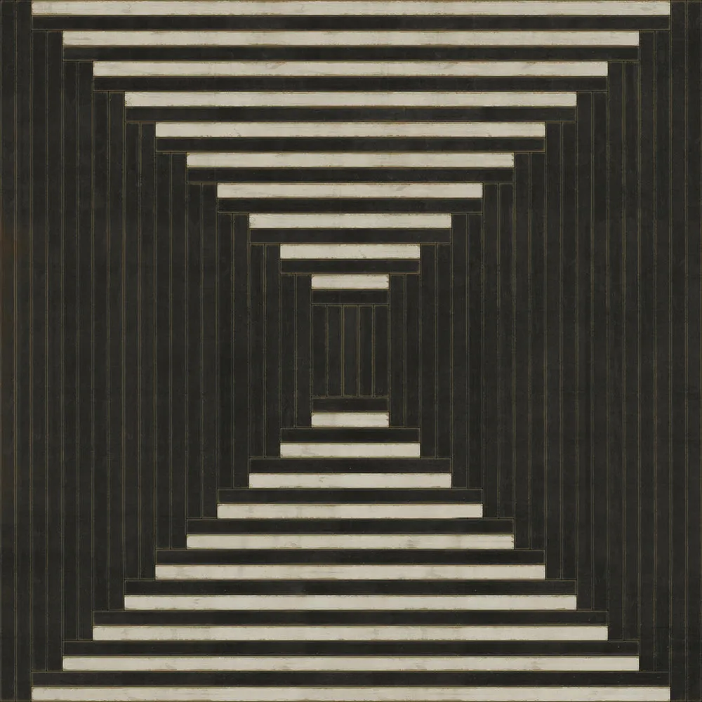 Pattern 18 "The Regent" Vinyl Floorcloth - Spicher & Co.
