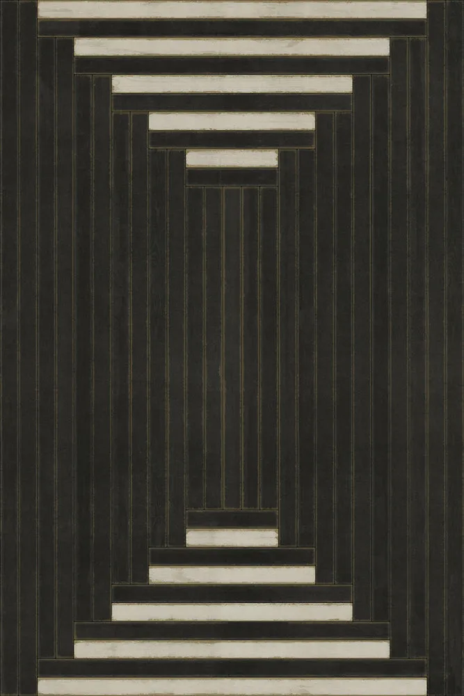 Pattern 18 "The Regent" Vinyl Floorcloth - Spicher & Co.