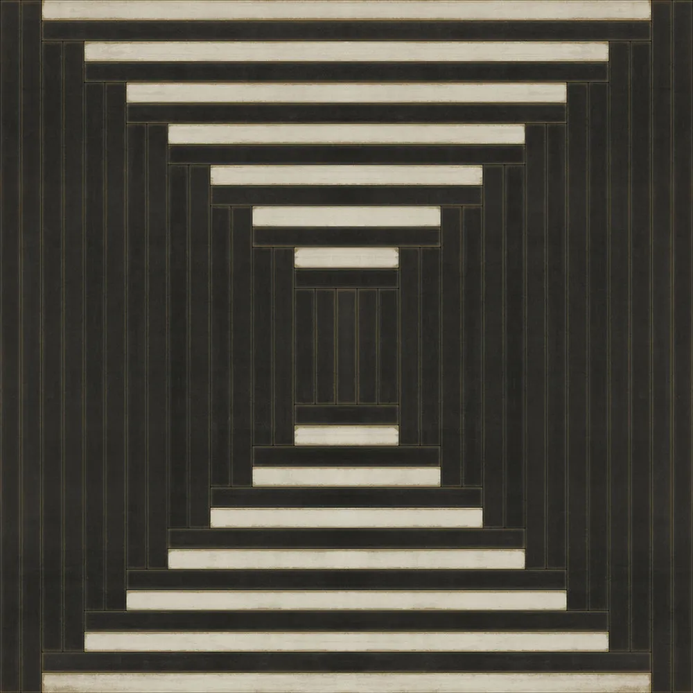 Pattern 18 "The Regent" Vinyl Floorcloth - Spicher & Co.