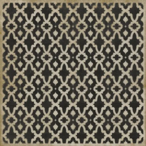 Pattern 31 "A Murder of Crows" Vinyl Floorcloth - Spicher & Co.