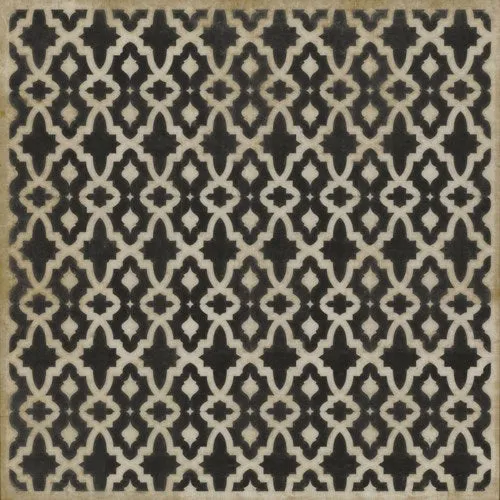 Pattern 31 "A Murder of Crows" Vinyl Floorcloth - Spicher & Co.