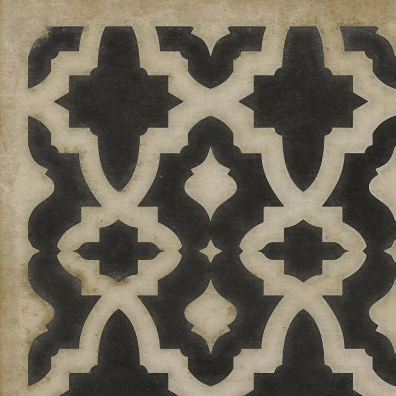 Pattern 31 "A Murder of Crows" Vinyl Floorcloth - Spicher & Co.