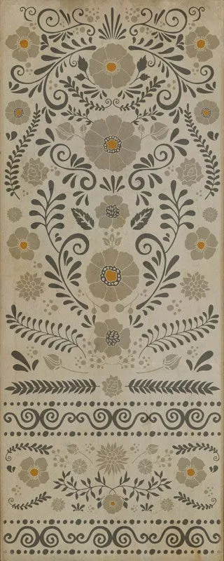 Pattern 36 "Common Sense" Vinyl Floorcloth - Spicher & Co.