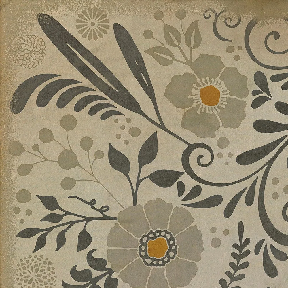 Pattern 36 "Common Sense" Vinyl Floorcloth - Spicher & Co.