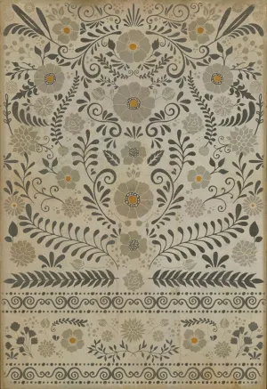 Pattern 36 "Common Sense" Vinyl Floorcloth - Spicher & Co.