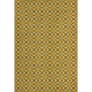 Pattern 82 "Tinker Bell" Vinyl Floorcloth - Spicher & Co.