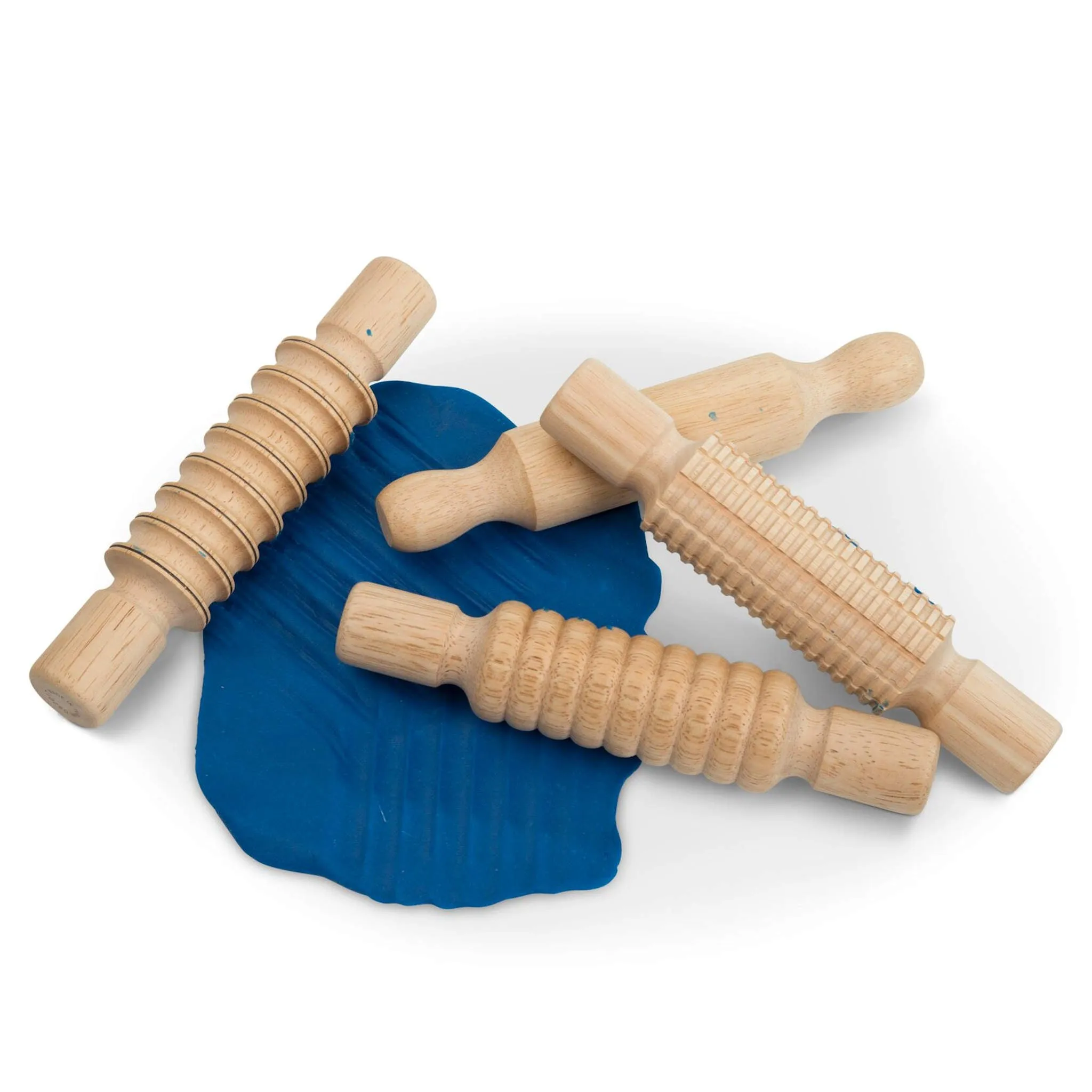 Patterned Rolling Pins, Set of 4