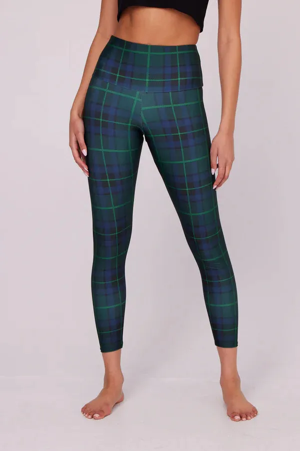 Plaid High Rise Legging