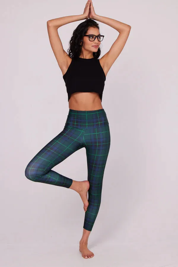 Plaid High Rise Legging