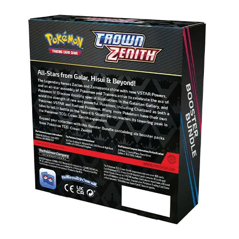 POKEMON TCG Crown Zenith Booster Bundle Set