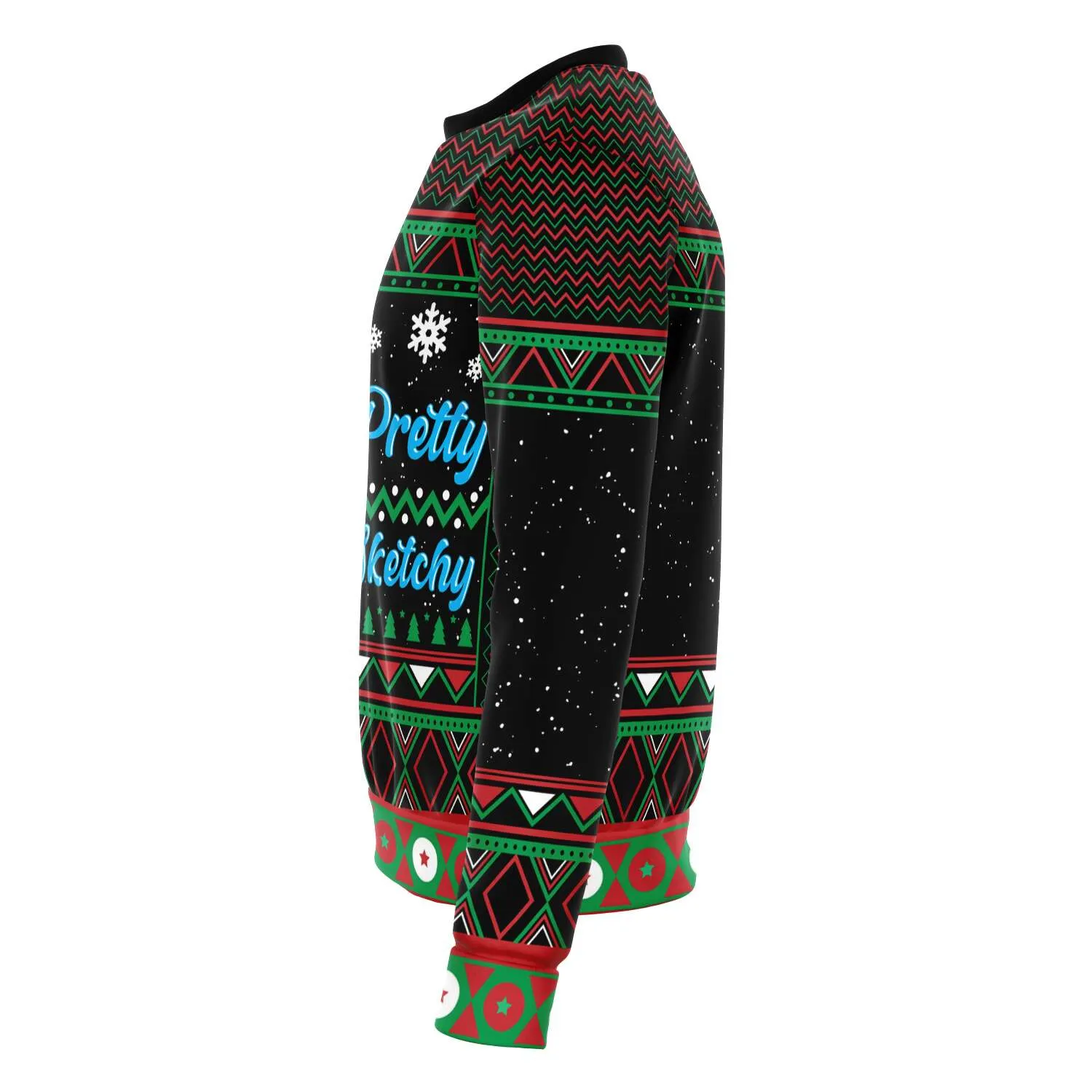 Pretty Sketchy - Athletic Sweatshirt