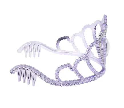 Princess Hearts Glitter Crown