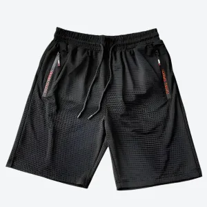 Quick-Dry Elastic Waist Sports Shorts