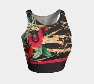 Red Floral Top
