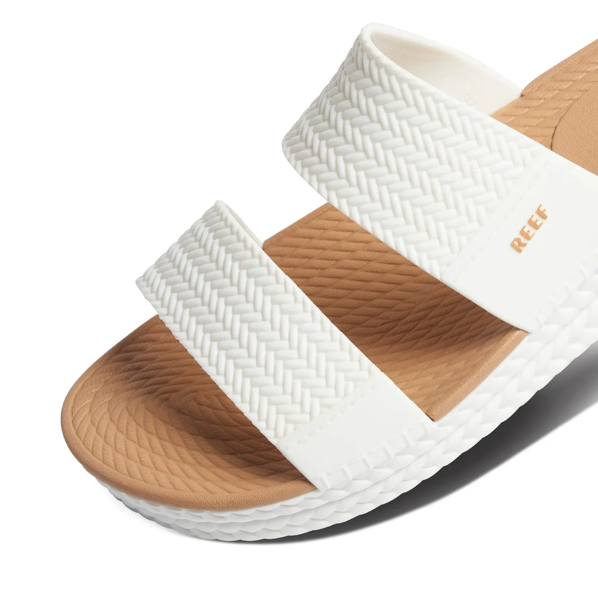 REEF WATER VISTA SLIDE - WHITE/TAN
