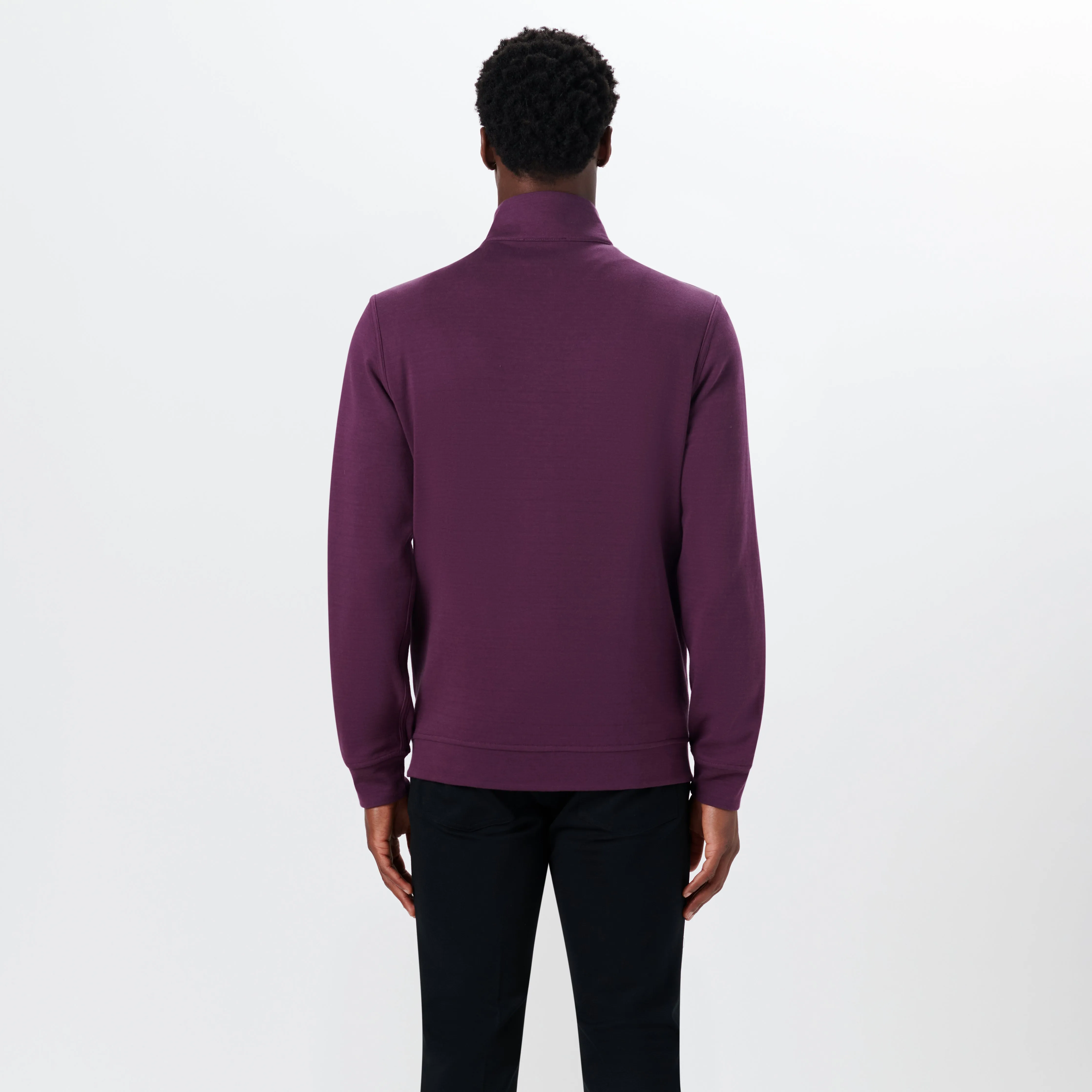 Reversible Long Sleeve Quarter Zip Pullover