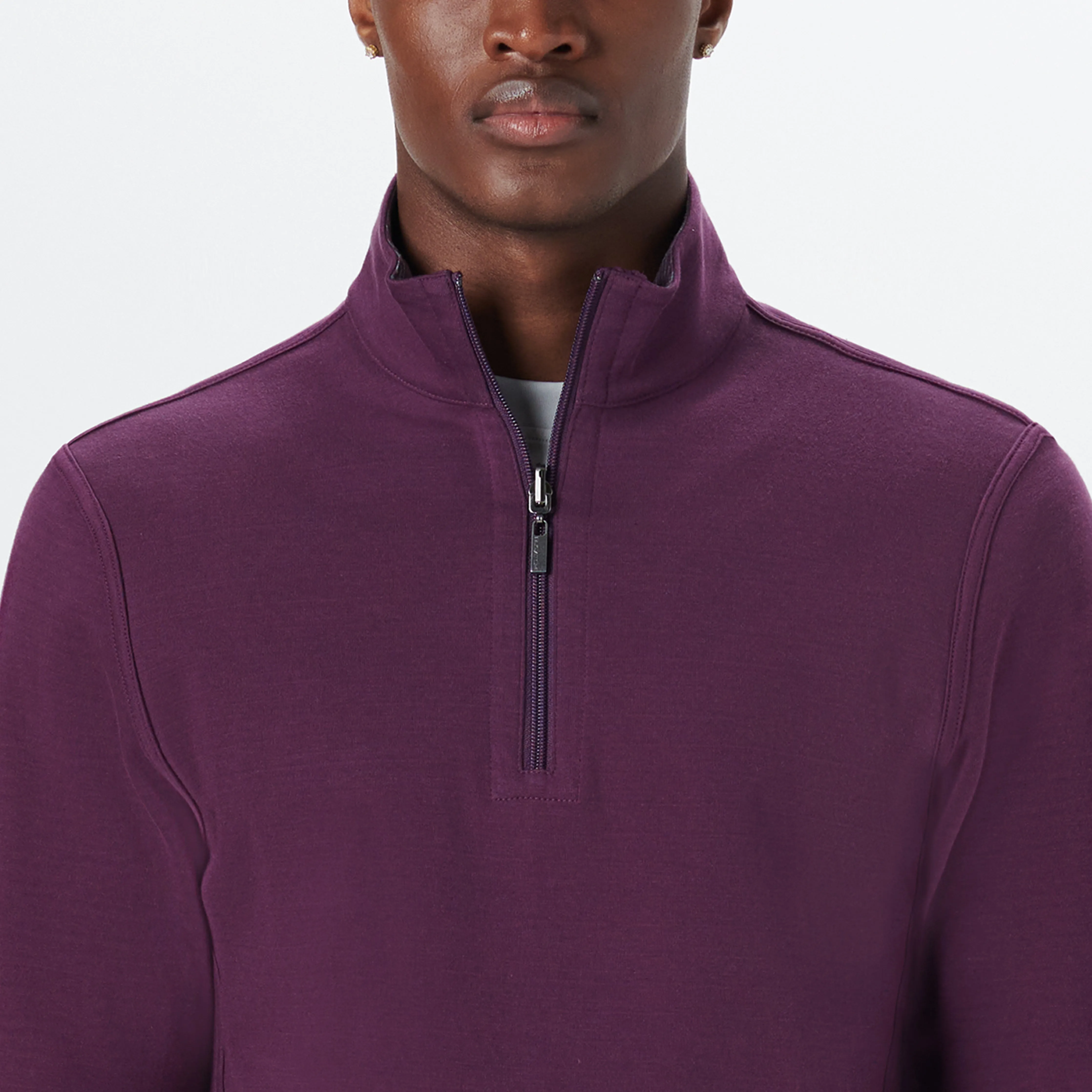 Reversible Long Sleeve Quarter Zip Pullover