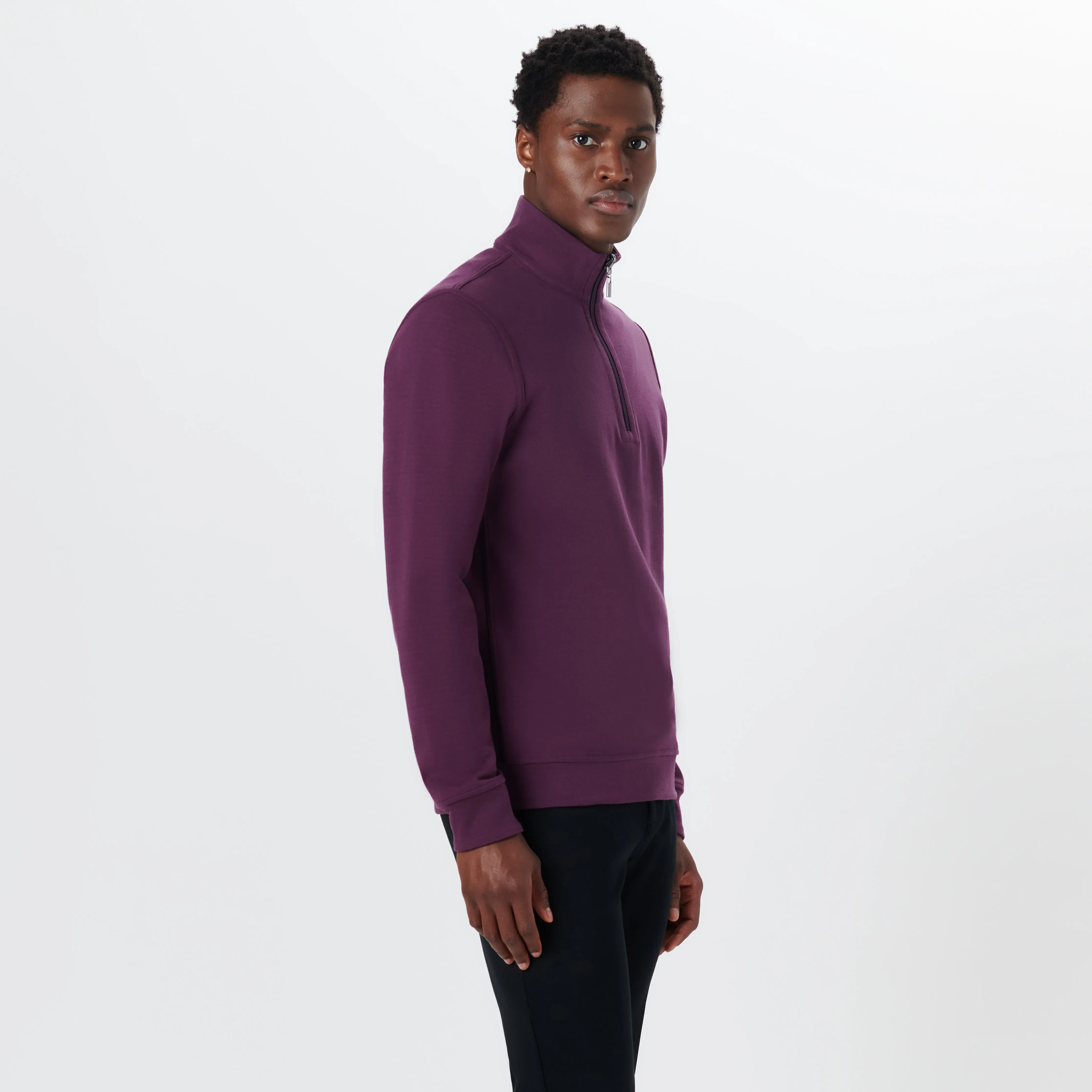 Reversible Long Sleeve Quarter Zip Pullover