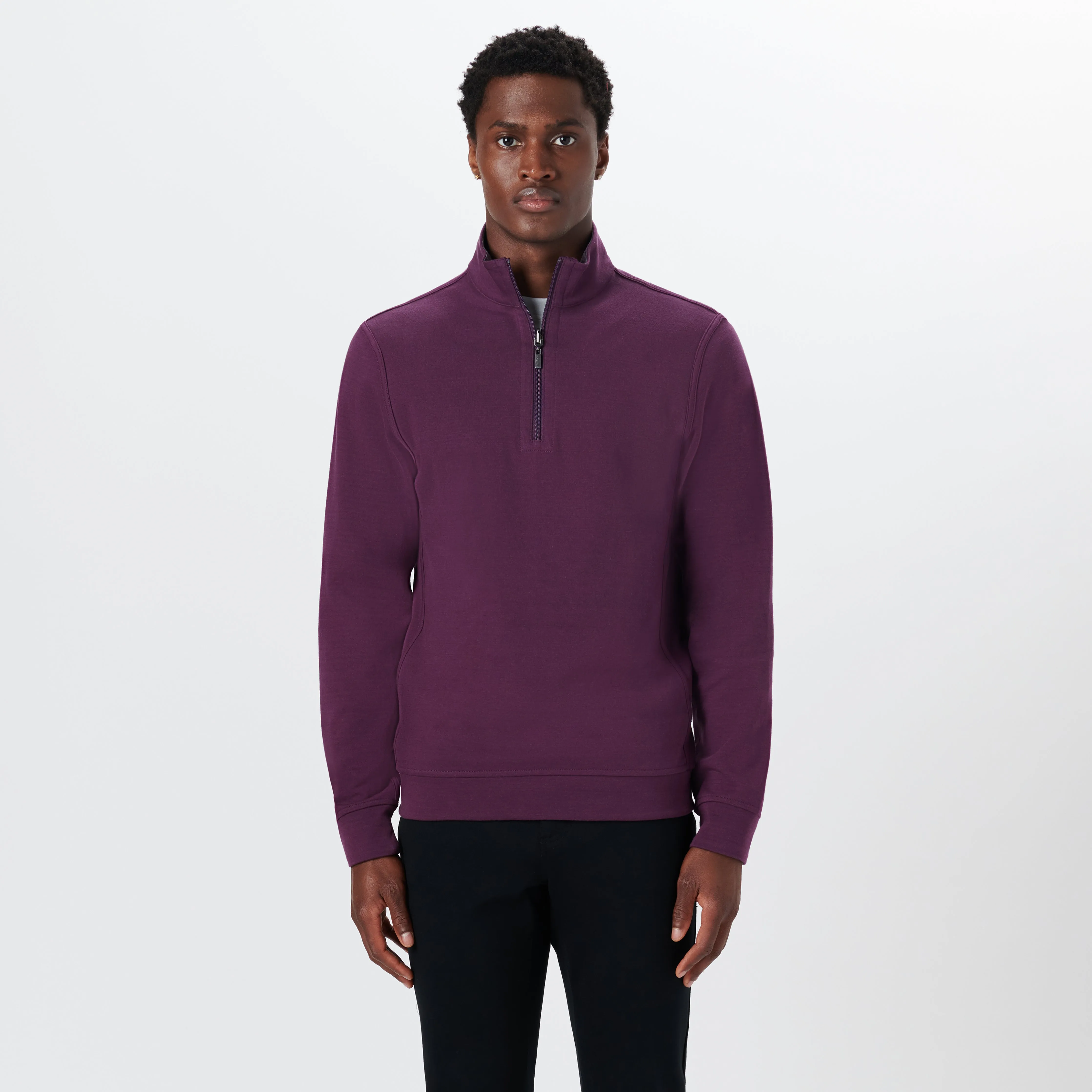 Reversible Long Sleeve Quarter Zip Pullover