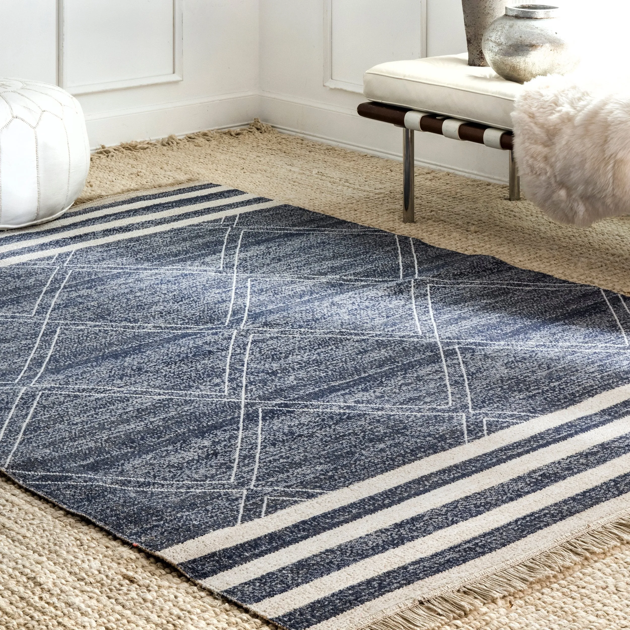 Roberge Coastal Indoor/Outdoor Rug