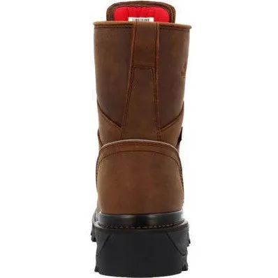 Rocky Men's Rams Horn 9" Comp Toe WP Logger Work Boot -Horse- RKK0477