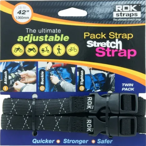 ROK Straps 12" - 42" Pack Adjustable Stretch Strap