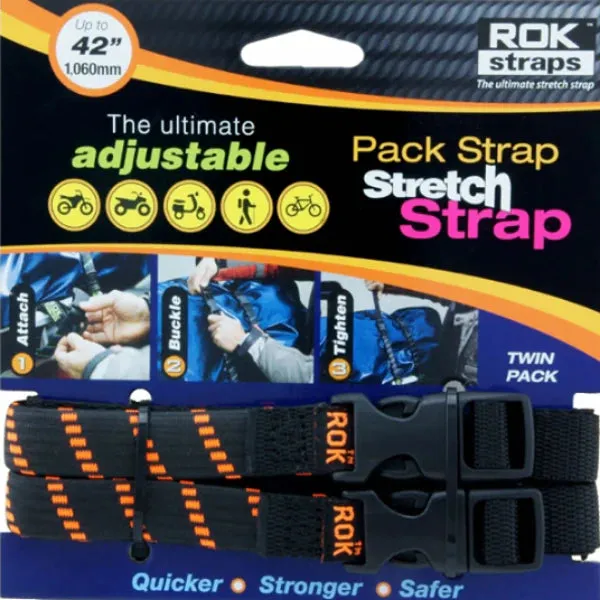 ROK Straps 12" - 42" Pack Adjustable Stretch Strap