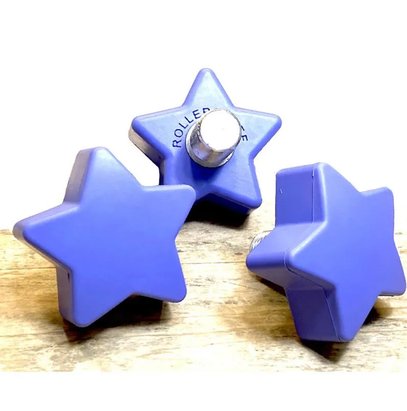 RollerStuff Twinkle Toes Adjustable Toe Stops Periwinkle Twinkle