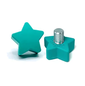 RollerStuff Twinkle Toes Adjustable Toe Stops Teal